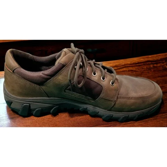 Rockport Men's Cold Springs Plus Lace to Toe Brown Leather Waterproof Size 13 - Picture 5 of 12